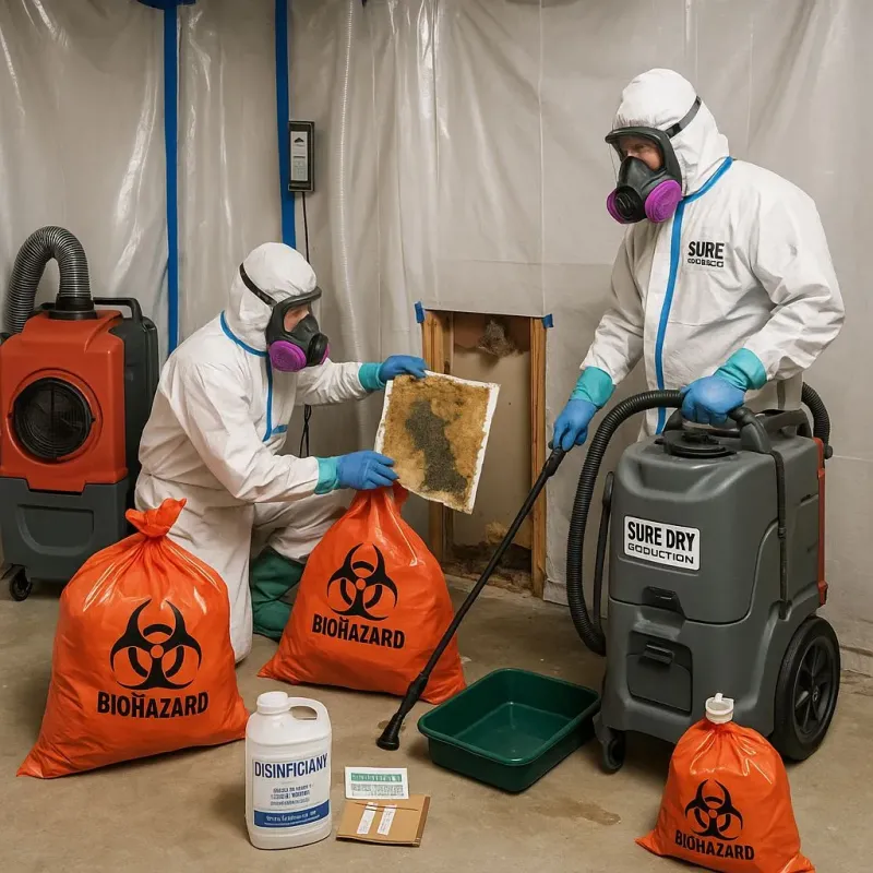 Contaminated Water Handling Protocols process in Menominee County, WI