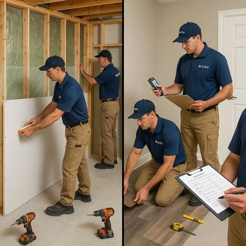 Repairs and Reconstruction process in Menominee County, WI