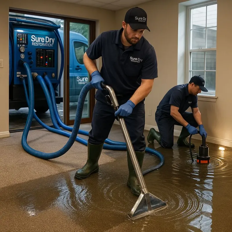 Water Extraction and Removal process in Menominee County, WI